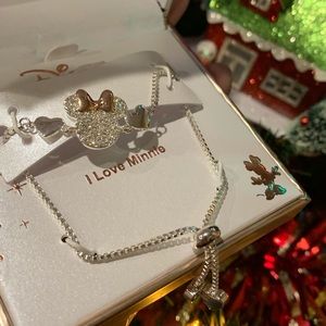 Disney Minnie Mouse Fine silver plated Bracelet
